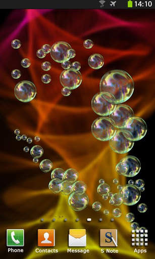 Photo Bubbles Live Wallpaper screenshot 2