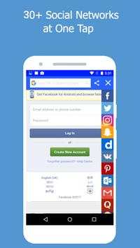 All-in-1 Social Media : <1MB screenshot 1