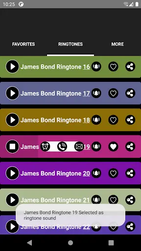 James Bond Ringtones screenshot 2