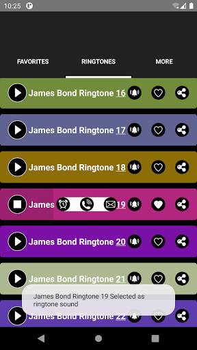 James Bond Ringtones screenshot 2