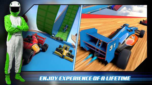Formula Car Racing: Mega Ramp Car stunts games screenshot 13