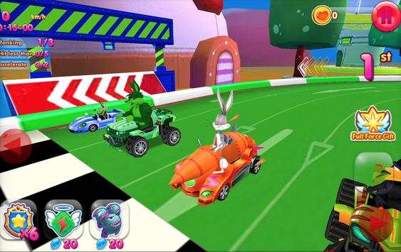 Looney Racing Tunes :  Bugs Dash Racing Bunny скриншот 4