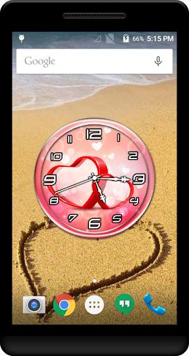 Love Clock Live Wallpaper screenshot 2