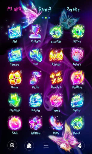 Phantom Go Launcher Theme screenshot 2