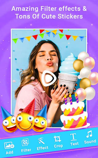 Birthday Photo Video Maker screenshot 3