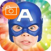 Superheroes Mask Photo Sticker 1.0