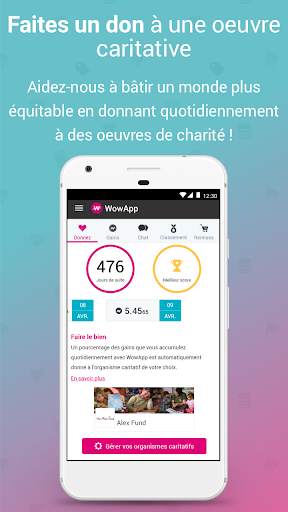 WowApp - Earn. Share. Do Good screenshot 4