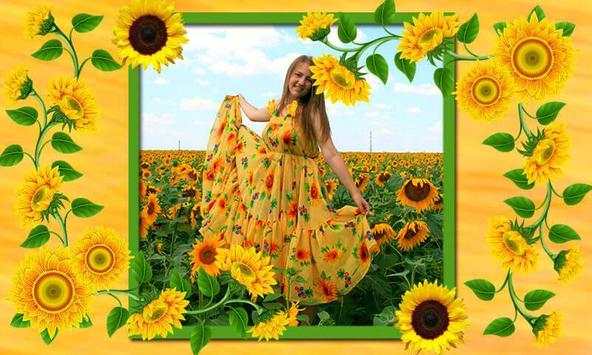 Sunflower Photo frames 4 تصوير الشاشة
