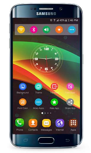 Galaxy S20 Ultra Launcher Them screenshot 5
