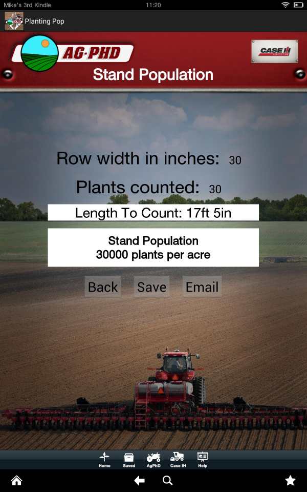 Planting Population Calculator screenshot 6