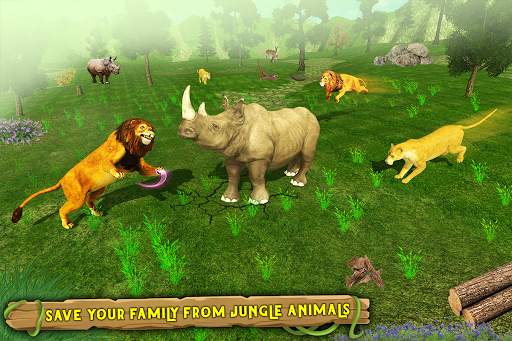 Wild Lion Simulator Games screenshot 3
