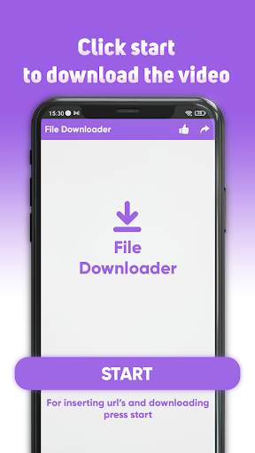 Video Downloader and Player screenshot 1