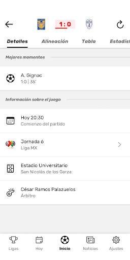 Resultados MX screenshot 3