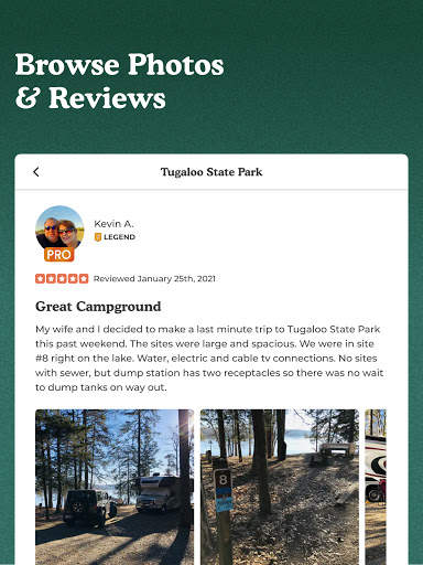The Dyrt Camping App: Tent & RV Campsites Finder screenshot 11