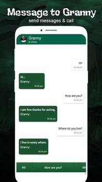 Chat And Call Simulator For Creepy Granny’s screenshot 3