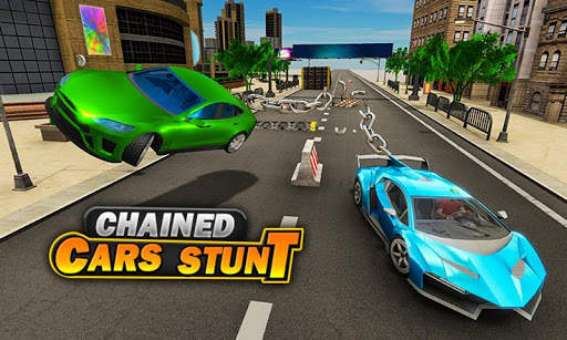 Chained Car Crash: Extreme Car Drag Racing Game screenshot 5