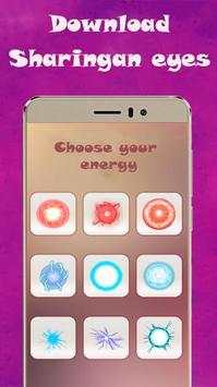 Uchiha Sharingan Eye Camera Editor screenshot 5