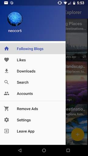 Photo & Video Explorer and Downloader for Tumblr screenshot 5