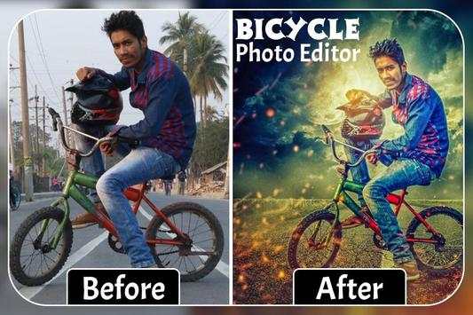 Bicycle Photo Editor screenshot 1