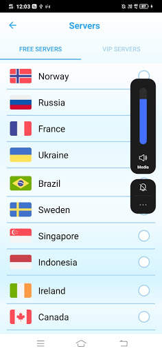Riya VPN screenshot 1