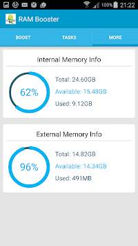 Ram Booster 3 تصوير الشاشة
