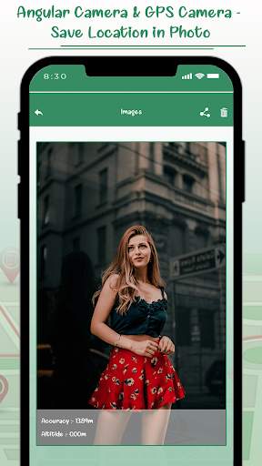 Angular Camera & GPS Camera Save Location on Photo screenshot 5