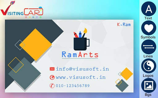 Visiting Card Maker screenshot 7