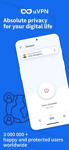 uVPN - Fast & Security VPN service Private Browser screenshot 1