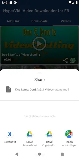 HyperVid: Free Video Downloader for Facebook screenshot 7