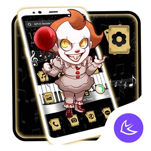 Smile Clown APUS Launcher theme 83.0.1001