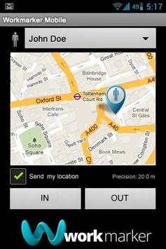 Mobile Time Clock 1 تصوير الشاشة