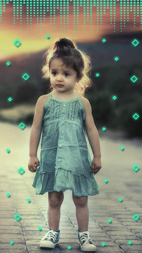 Wave Bits Particle Ly Effect Video Status Maker screenshot 7