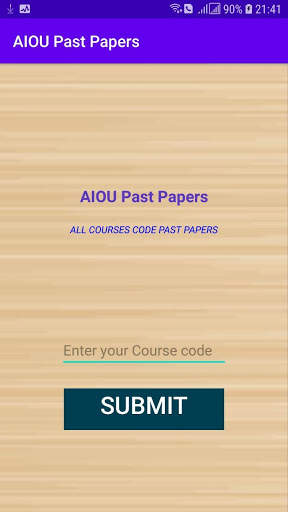 AIOU PAST PAPERS screenshot 1