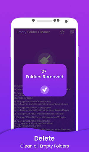 Empty Folder Cleaner - Delete Empty Folders screenshot 4