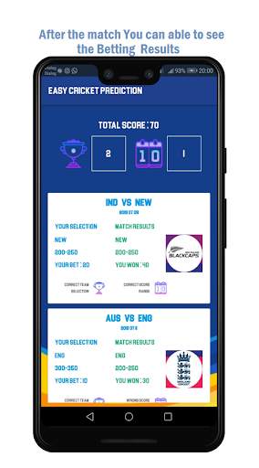 Easy cricket Prediction 2019 screenshot 5