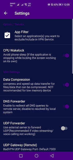 Zevy VPN GTM (SSH/VPN) screenshot 5