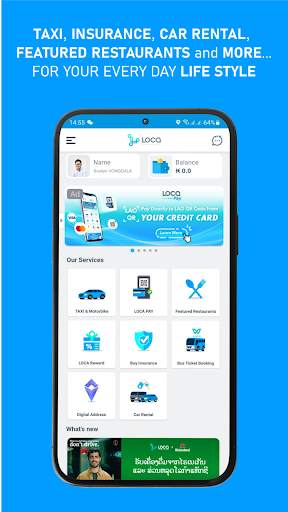 LOCA - Lao Taxi & Super App screenshot 1