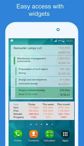 Trice - work time tracker app for freelancer screenshot 6
