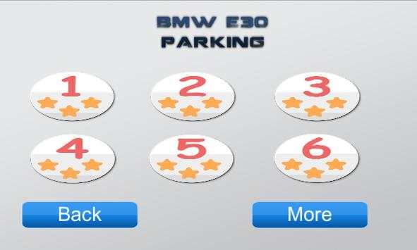 BMW E30 PARKING GAME screenshot 5