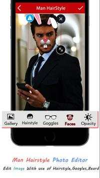 Man HairStyle Photo Editor screenshot 5