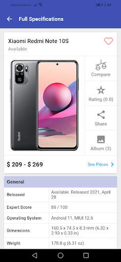Mobile Price and Specs screenshot 3