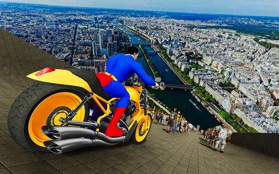 Super Hero Tricky Bike Race: Mega Ramp screenshot 3