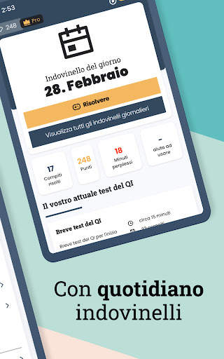 Test QI Italiano con esercizi screenshot 11