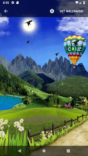 Mountain Live Wallpaper screenshot 1