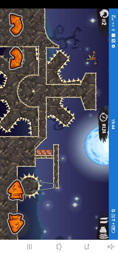 Moto X3M Spooky Land Game screenshot 5