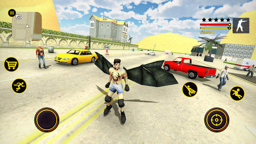 Flying Falcon Hero Simulator screenshot 3