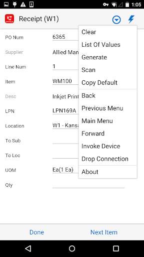 Mobile Supply Chain for EBS screenshot 4