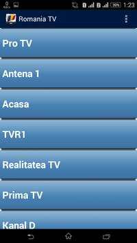 Romania TV Channels स्क्रीनशॉट 1