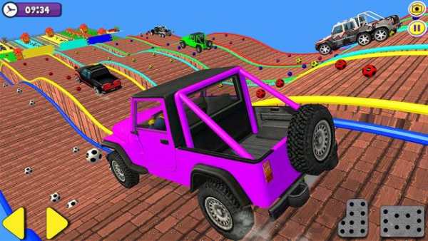 Superhero Offroad Jeep Race: Extreme Driving screenshot 5