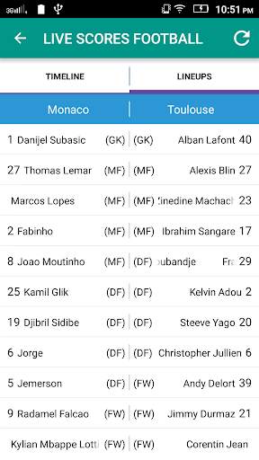 Football Live Scores screenshot 7